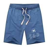 Thumbnail for Aviation Alphabet 2 Designed Cotton Shorts