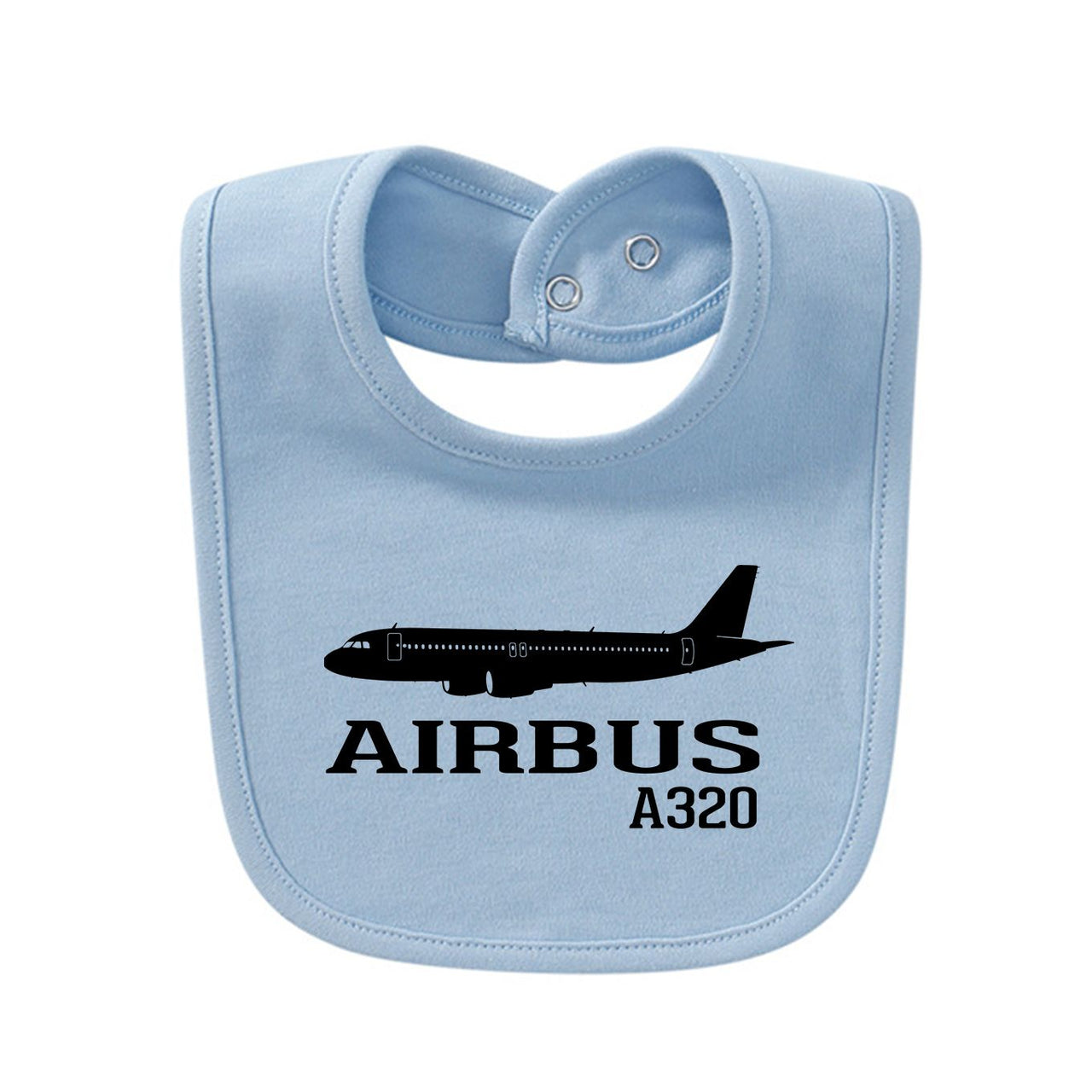 Airbus A320 Printed Designed Baby Saliva & Feeding Towels