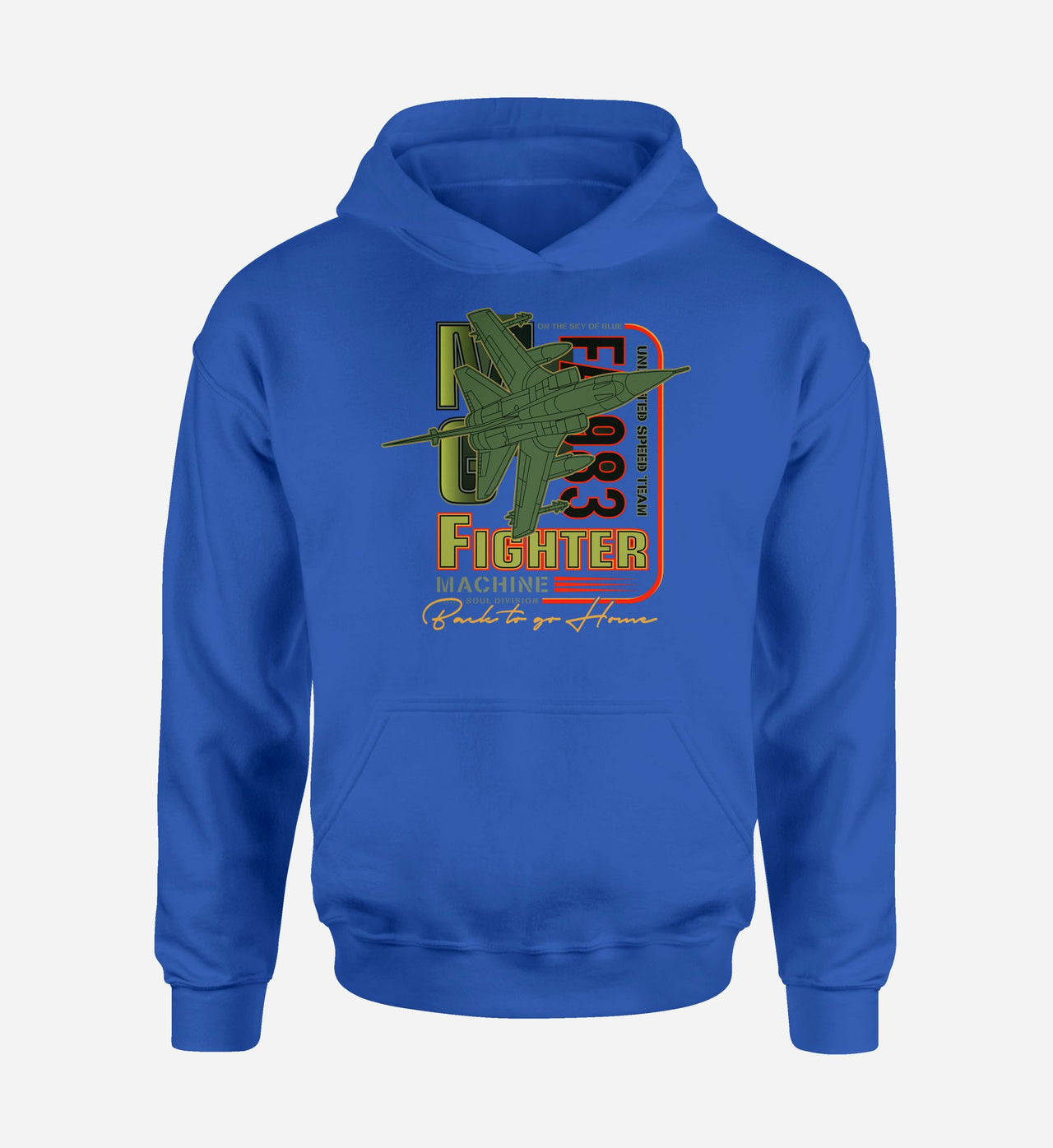Fighter Machine Designed Hoodies