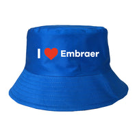 Thumbnail for I Love Embraer Designed Summer & Stylish Hats