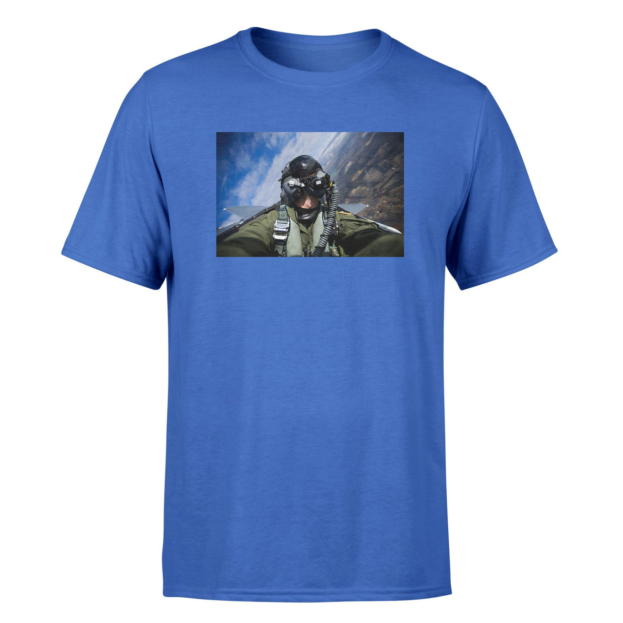Amazing Military Pilot Selfie Designed T-Shirts