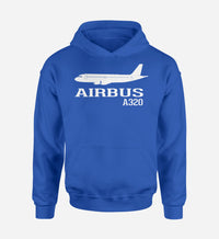 Thumbnail for Airbus A320 Printed Designed Hoodies