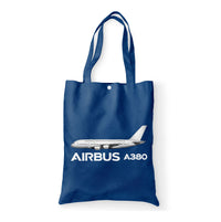 Thumbnail for The Airbus A380 Designed Tote Bags
