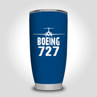 Thumbnail for Boeing 727 & Plane Designed Tumbler Travel Mugs