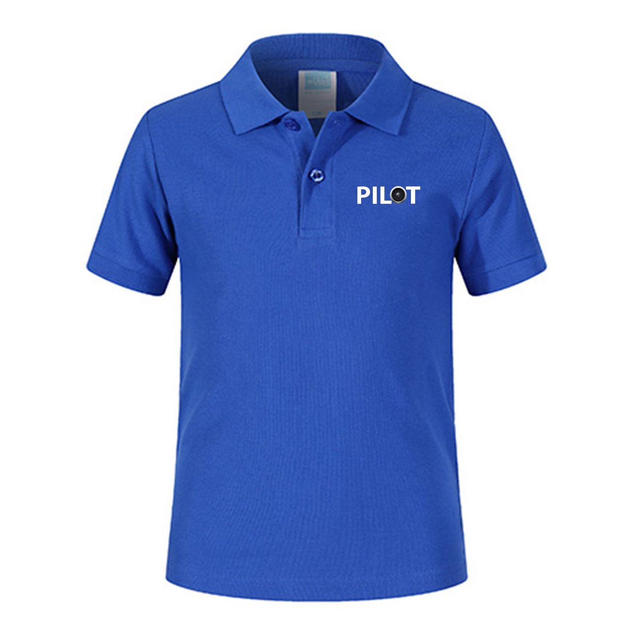 Pilot & Jet Engine Designed Children Polo T-Shirts