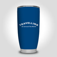 Thumbnail for Travelling All Around The World Designed Tumbler Travel Mugs