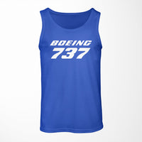 Thumbnail for Boeing 737 & Text Designed Tank Tops