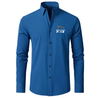 Thumbnail for The McDonnell Douglas F18 Designed Long Sleeve Shirts