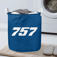 Thumbnail for 757 Flat Text Designed Laundry Baskets