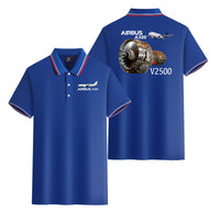 Thumbnail for Airbus A320 & V2500 Engine Designed Stylish Polo T-Shirts (Double-Side)