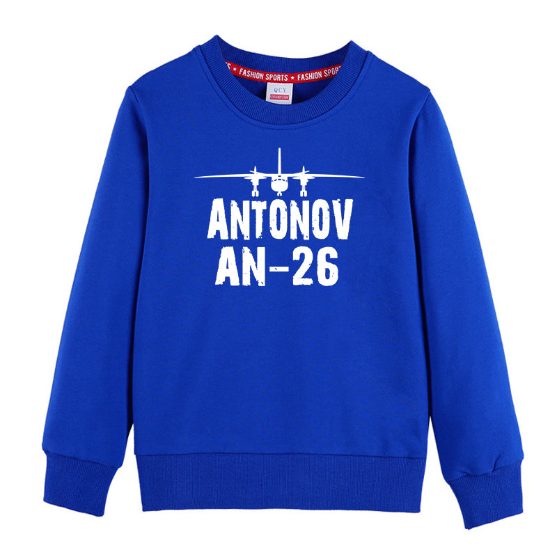 Antonov AN-26 & Plane Designed "CHILDREN" Sweatshirts