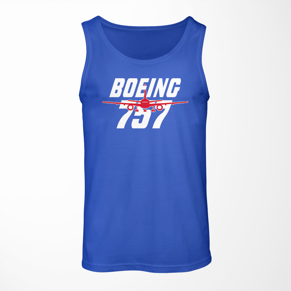 Amazing Boeing 757 Designed Tank Tops