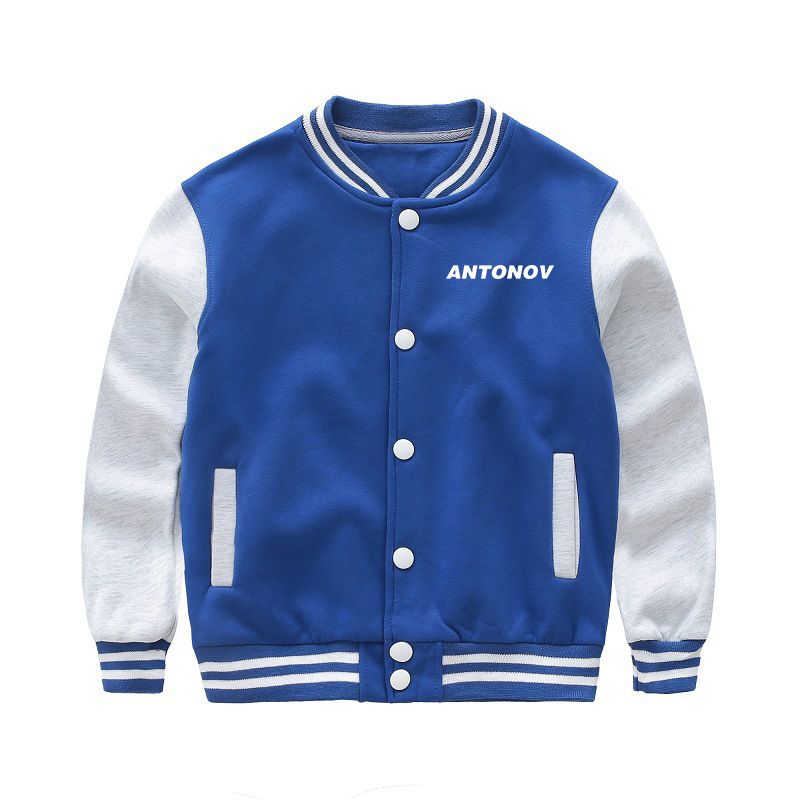 Antonov & Text Designed "CHILDREN" Baseball Jackets