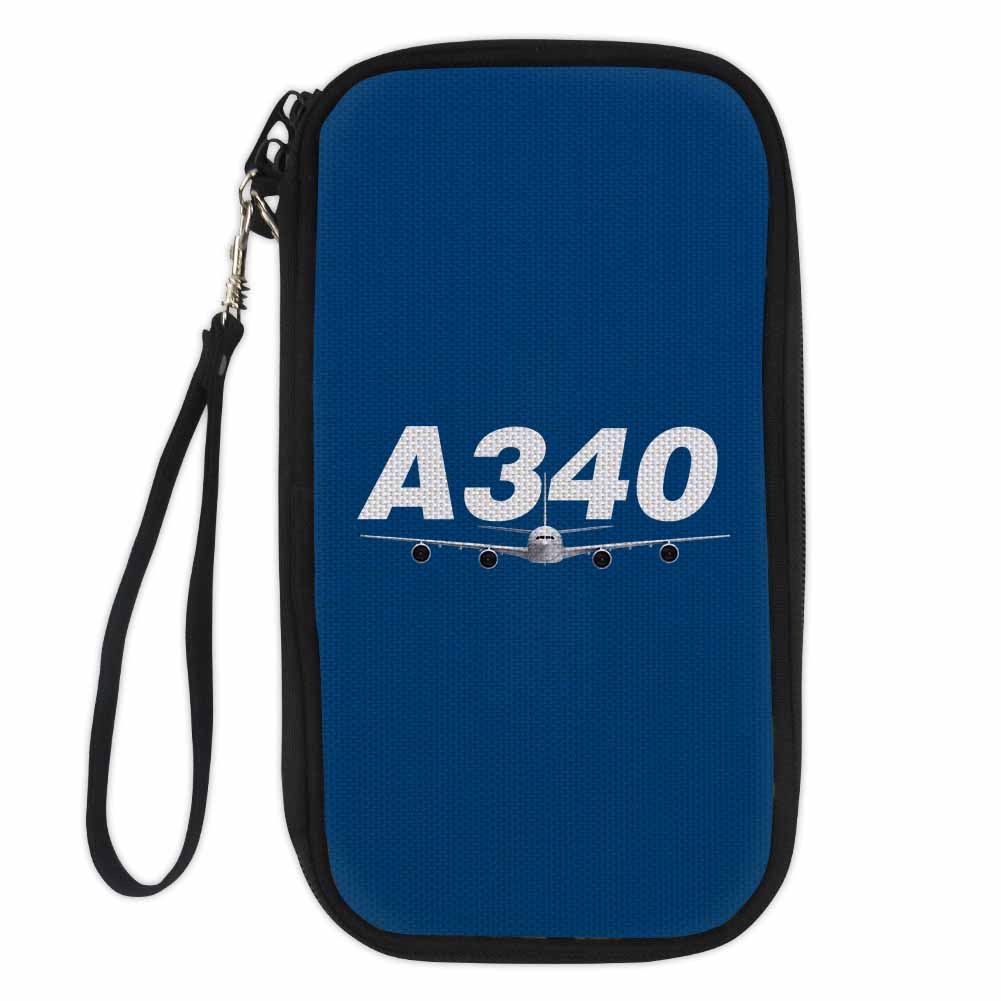 Super Airbus A340 Designed Travel Cases & Wallets