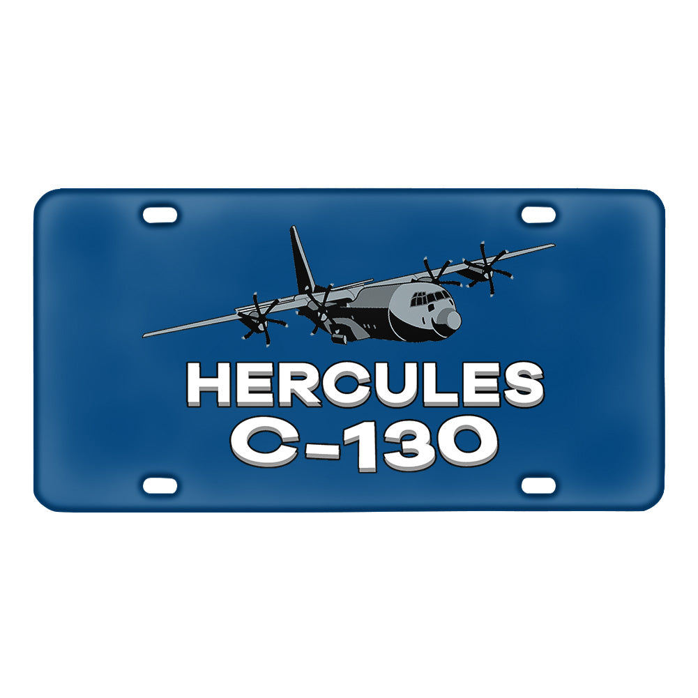 The Hercules C130 Designed Metal (License) Plates