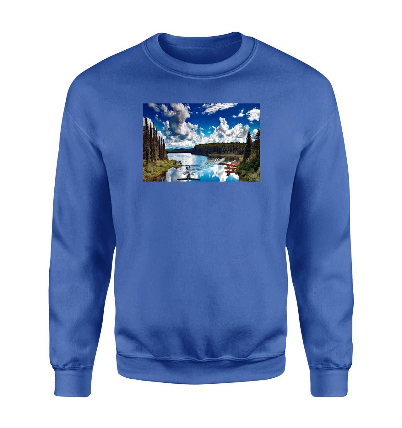 Amazing Scenary & Sea Planes Designed Sweatshirts