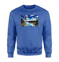 Thumbnail for Amazing Scenary & Sea Planes Designed Sweatshirts