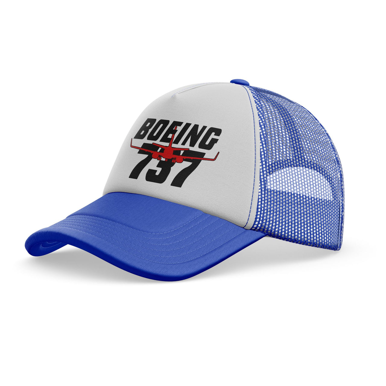 Amazing Boeing 737 Designed Trucker Caps & Hats