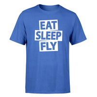 Thumbnail for Eat Sleep Fly Designed T-Shirts