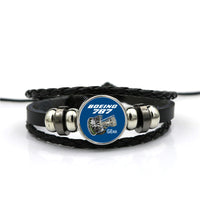 Thumbnail for Boeing 787 & GENX Engine Designed Leather Bracelets