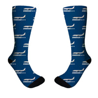 Thumbnail for The Embraer ERJ-175 Designed Socks