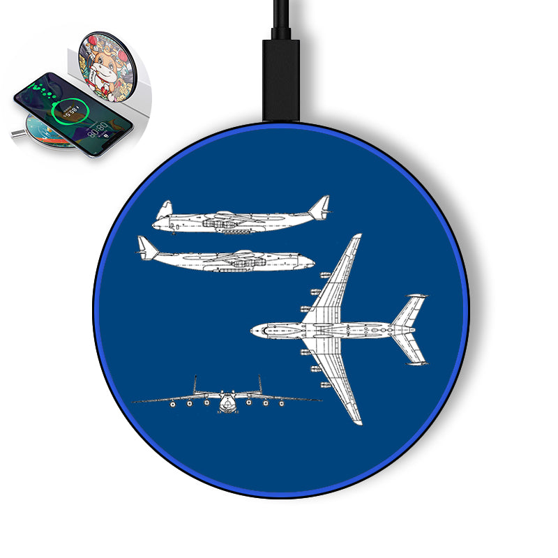 Antonov AN-225 (14) Designed Wireless Chargers