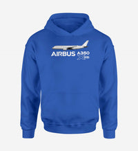 Thumbnail for The Airbus A350 WXB Designed Hoodies
