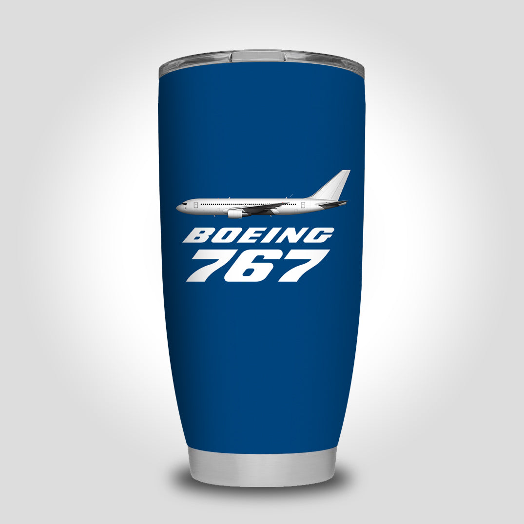 The Boeing 767 Designed Tumbler Travel Mugs