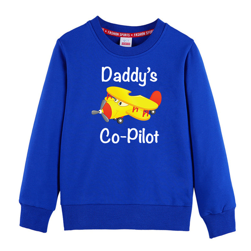Daddy's CoPilot (Propeller2) Designed "CHILDREN" Sweatshirts