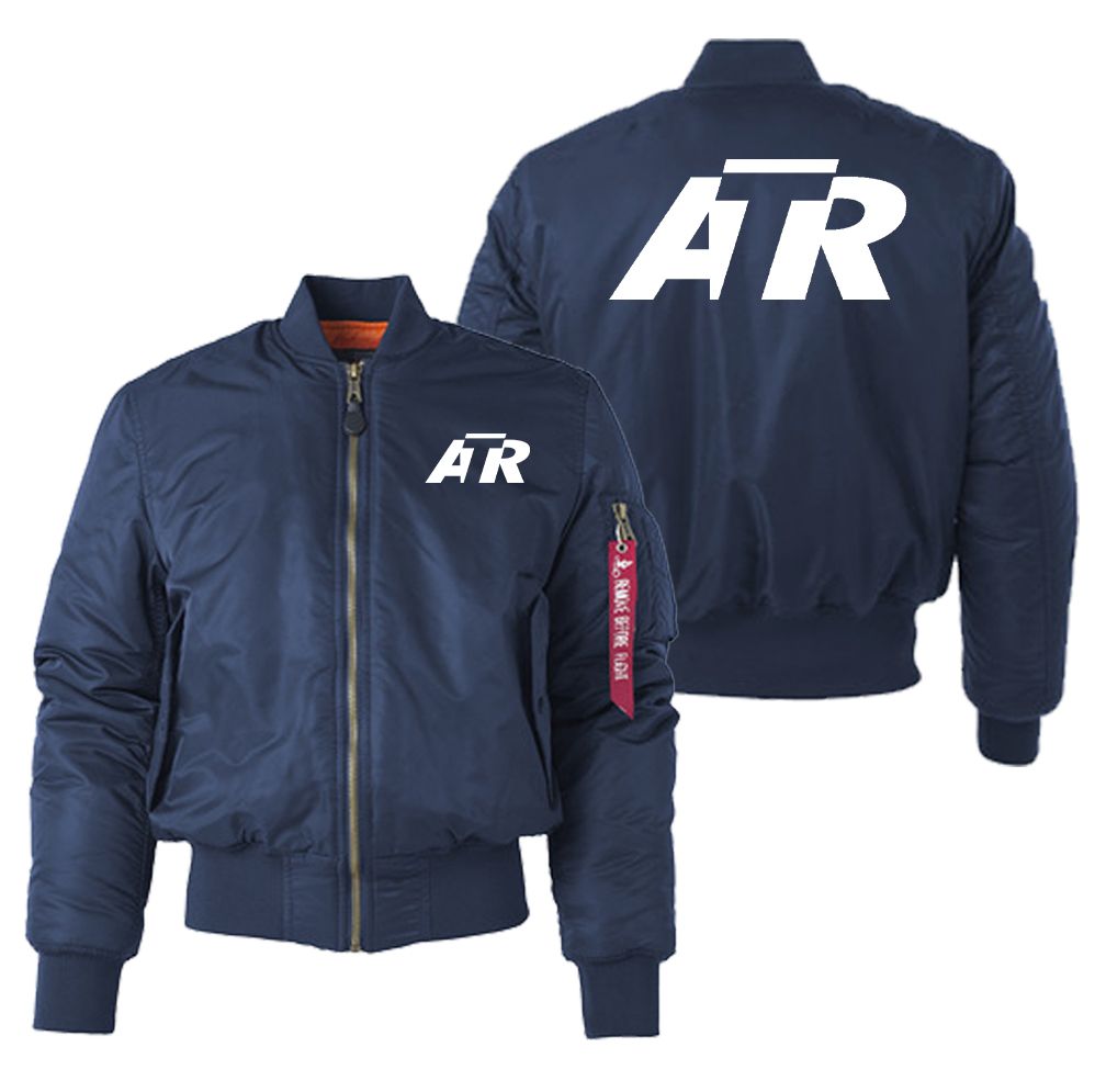ATR & Text Designed "Women" Bomber Jackets