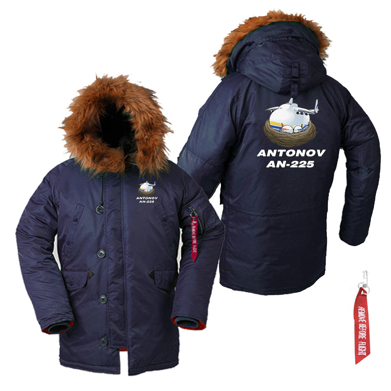 Antonov AN-225 (22) Designed Parka Bomber Jackets