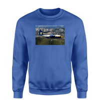 Thumbnail for Amazing View with Blue Angels Aircraft Designed Sweatshirts