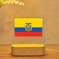 Thumbnail for Ecuador Flag Designed Night Lamp