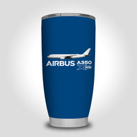 Thumbnail for The Airbus A350 WXB Designed Tumbler Travel Mugs
