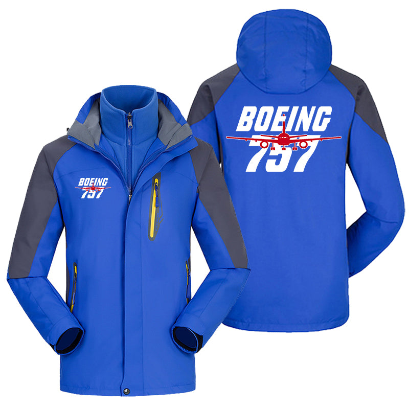 Amazing Boeing 757 Designed Thick Skiing Jackets
