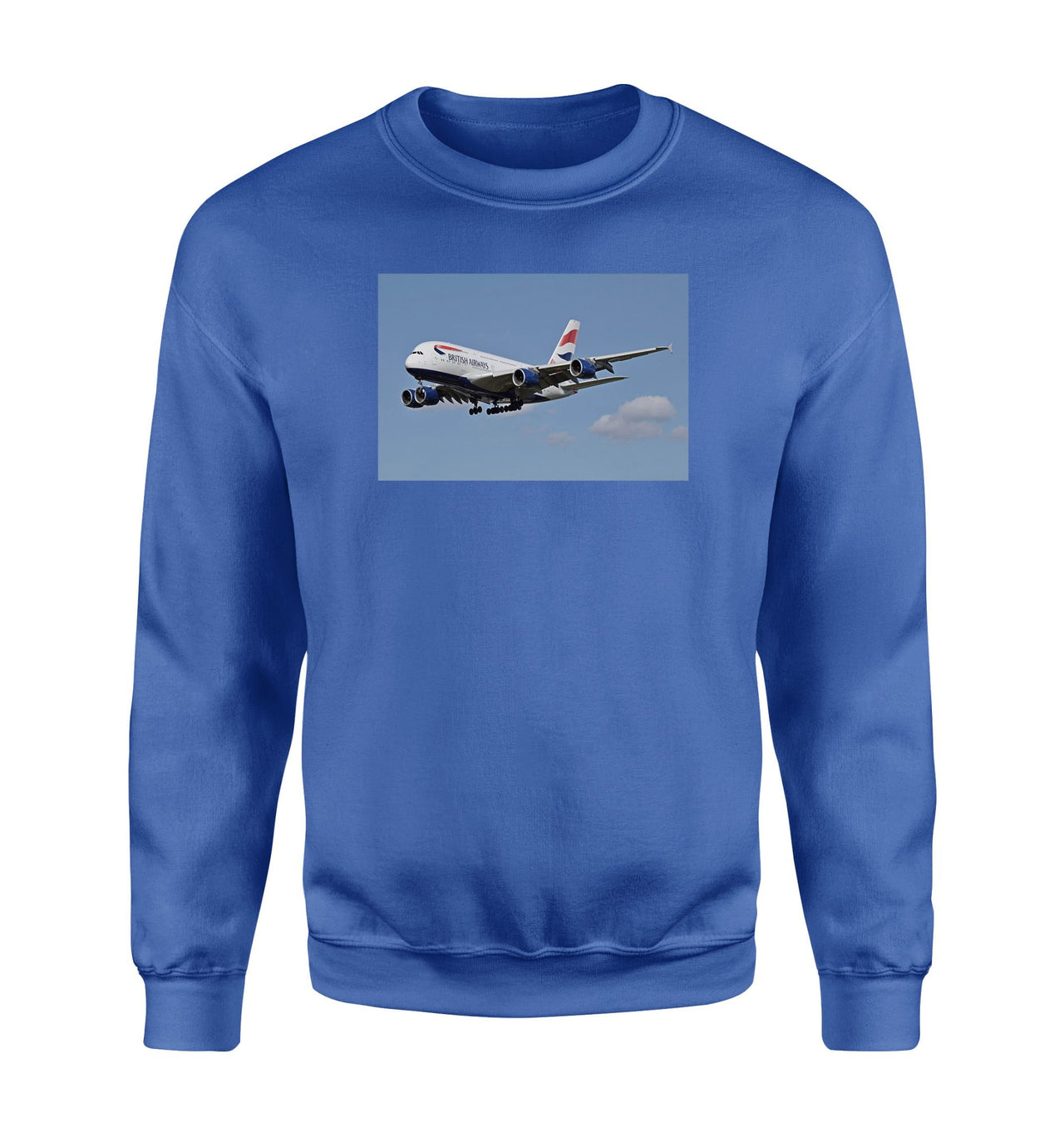 Landing British Airways A380 Designed Sweatshirts