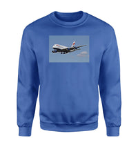 Thumbnail for Landing British Airways A380 Designed Sweatshirts