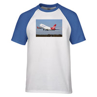Thumbnail for Virgin Atlantic Boeing 747 Designed Raglan T-Shirts