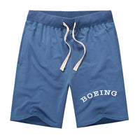 Thumbnail for Special BOEING Text Designed Cotton Shorts