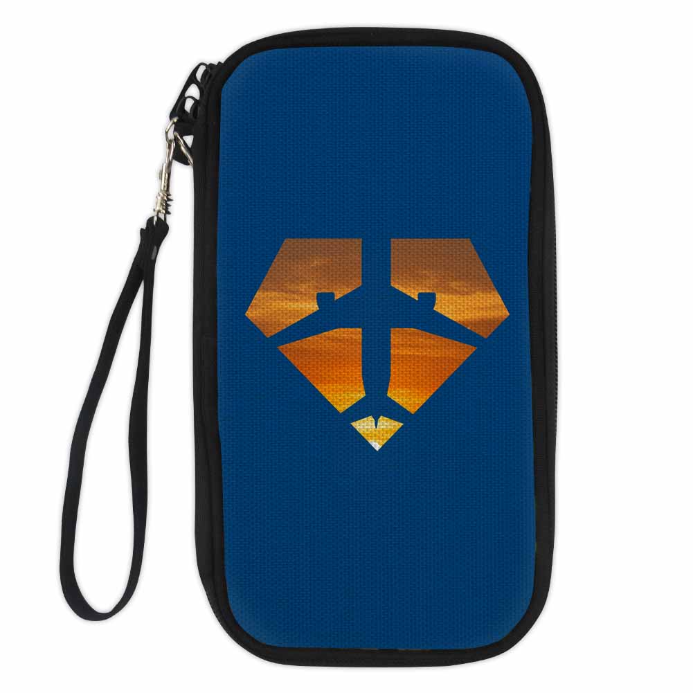 Supermen of The Skies (Sunset) Designed Travel Cases & Wallets