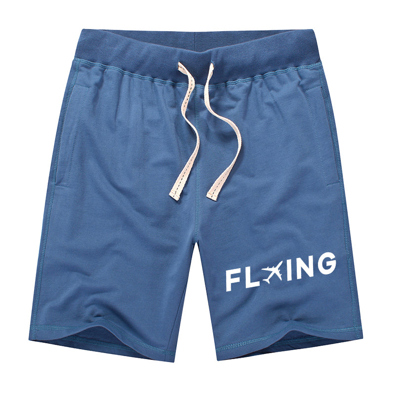 Flying Designed Cotton Shorts