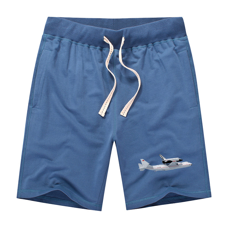 Antonov 225 and Burane Designed Cotton Shorts