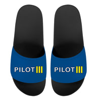 Thumbnail for Pilot & Stripes (3 Lines) Designed Sport Slippers