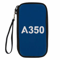 Thumbnail for A350 Flat Text Designed Travel Cases & Wallets