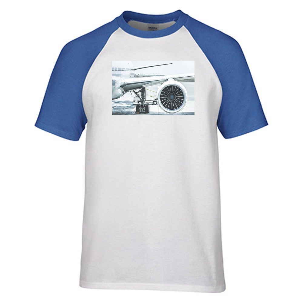 Amazing Aircraft & Engine Designed Raglan T-Shirts