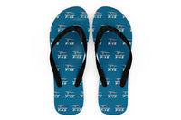 Thumbnail for The McDonnell Douglas F15 Designed Slippers (Flip Flops)