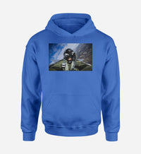 Thumbnail for Amazing Military Pilot Selfie Designed Hoodies