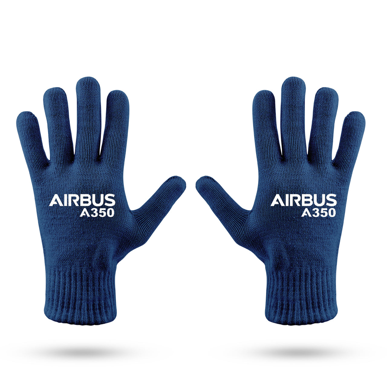Airbus A350 & Text Designed Gloves