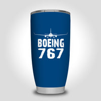 Thumbnail for Boeing 767 & Plane Designed Tumbler Travel Mugs