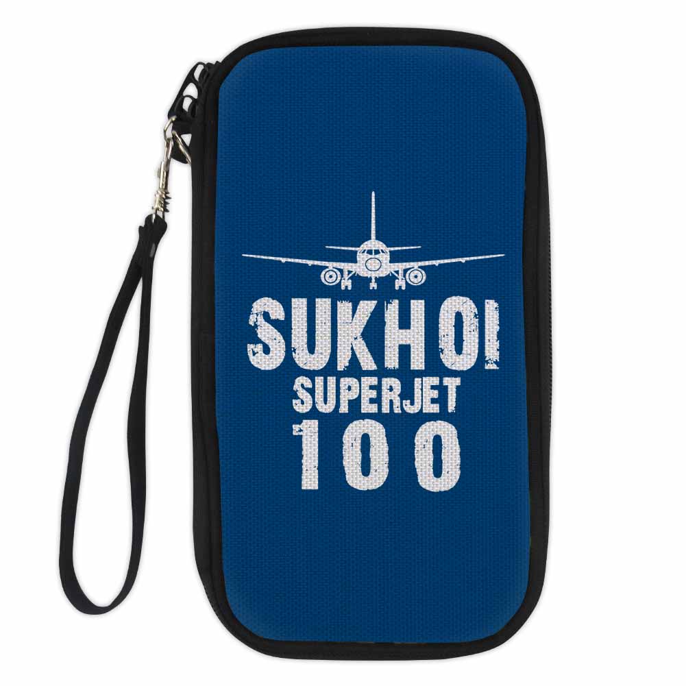 Sukhoi Superjet 100 & Plane Designed Travel Cases & Wallets